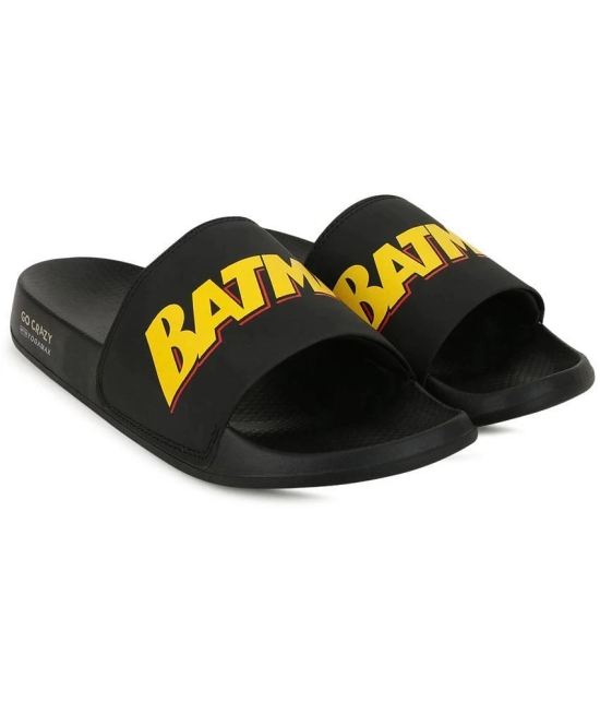 Campus Black Mens Slide Flip Flop  (Pair of 1) - None