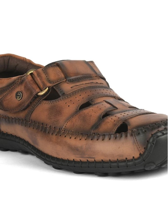 Liberty - Brown Mens Sandals - None