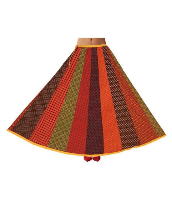 Sttoffa Cotton A-Line Skirt - Multi Color - 46