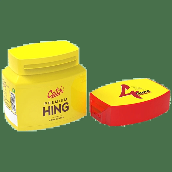 Catch Premium Hing - Compounded, Rich In Aroma & Flavour, 12 G Bottle