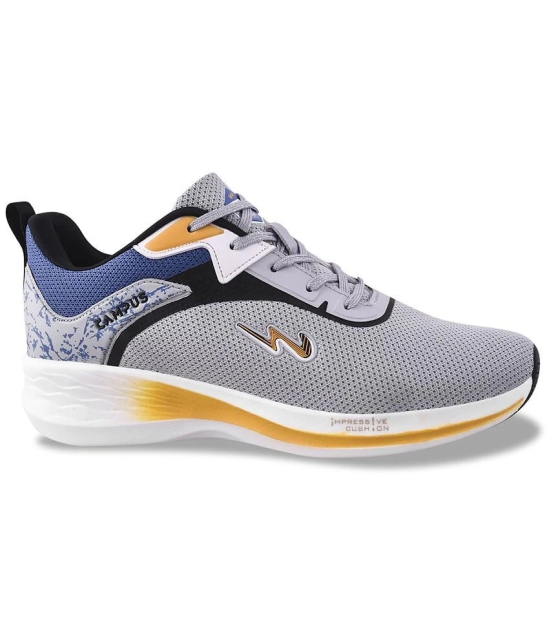 Campus CAMP APEX Light Grey Mens Sports Running Shoes - None