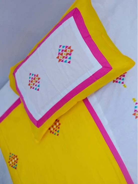 Barfi Embroidered Bedsheet