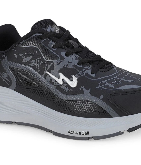 Campus CAMP-DRAX Black Mens Sports Running Shoes - None