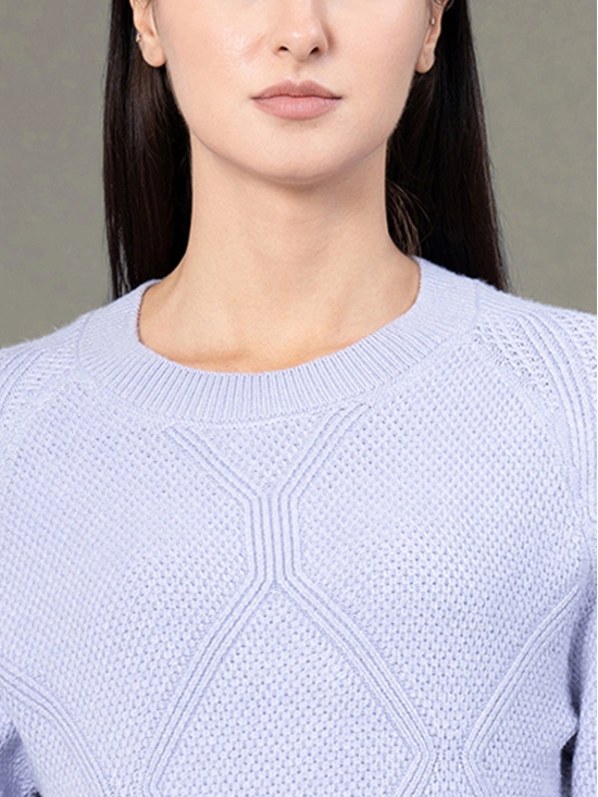 RedTape Round Neck Sweater for Women |  Everyday Comfort