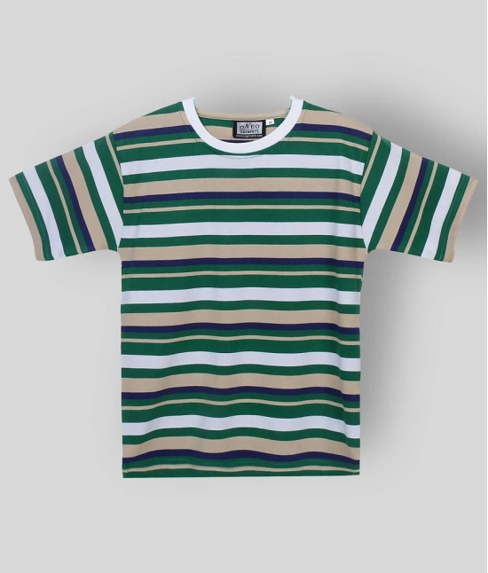 Neo Garments - Green Cotton Boys T-Shirt & Shorts ( Pack of 1 ) - None