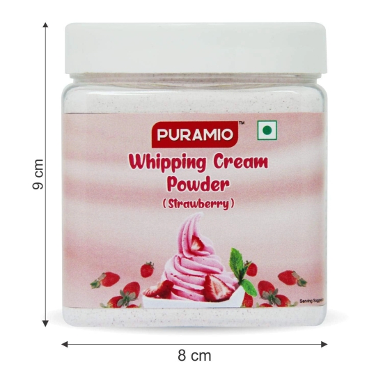 Puramio Whipping Cream Powder (Strawberry), 700 gm