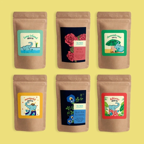 Iced Teas Collection-6 x 10g loose leaf tea packs