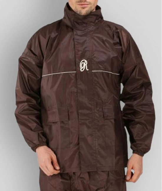 Goodluck Brown Rain Suit - XL