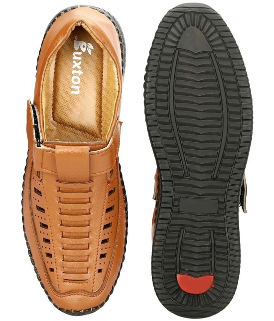 Buxton - Tan Mens Sandals - None