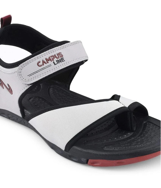 Campus - Light Grey Mens Floater Sandals - None