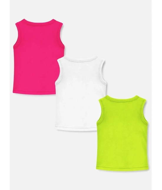 Trampoline Multi Cotton Blend Girls T-Shirt ( Pack of 3 ) - None