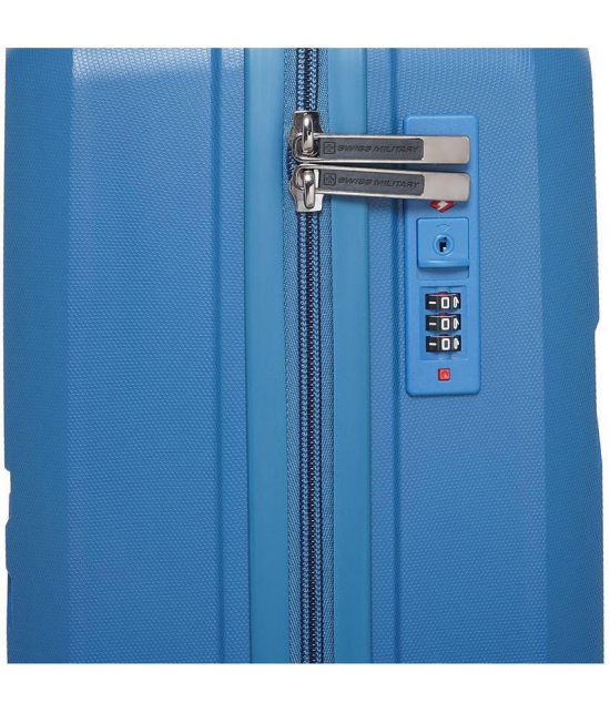 Swiss Military Navy Blue M( Between 61cm-69cm) Check-in Hard SM004HTB_24_NVY Luggage - M( Between 61cm-69cm)