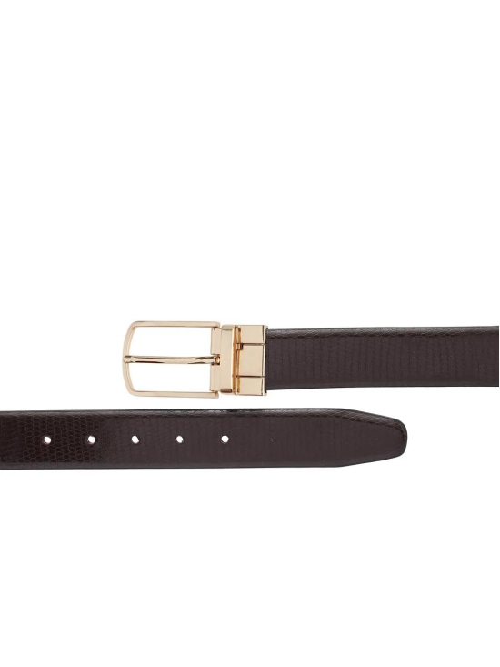 Men''s Vegan Leather Reversible Belt-40