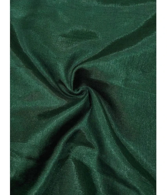 Gazal Fashions Unstitched Organza Embroidered Dress Material - Green ( Pack of 1 ) - Green