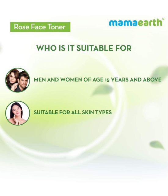 Mamaearth Rose Water Face Toner with Witch Hazel & Rose Water for Pore Tightening - 200ml