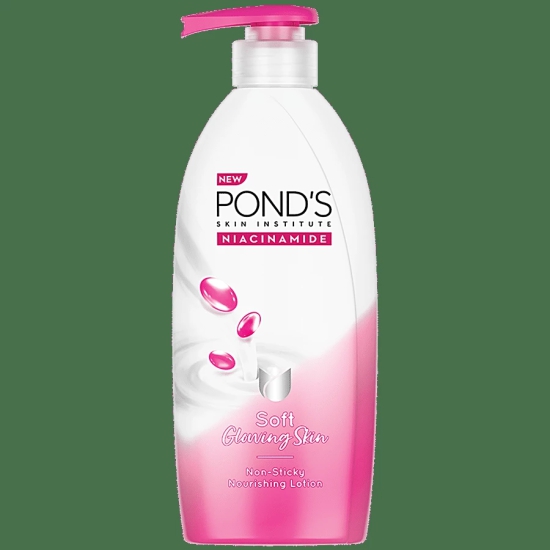 Ponds Triple Vitamin Moisturising Lotion - Silky Smooth Skin, Vitamins B3, E & C, 275 Ml