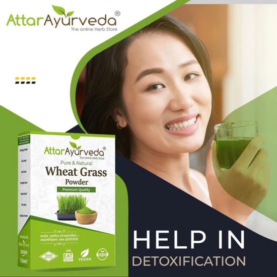 Attar Ayurveda Wheat Grass Powder (100 Gram)