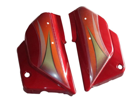 Side Panel / Side Cowl Set Fit For Hero Splendor Pro Candy Blazing Red