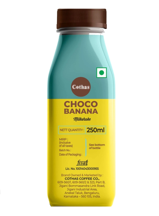 Cothas Choco Banana Milksahke, 250 Ml