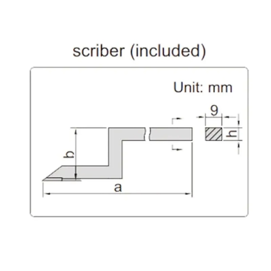 Insize Digital Height Gauge (With Driving Wheel) - 1156-1156-600 (0-600MM)