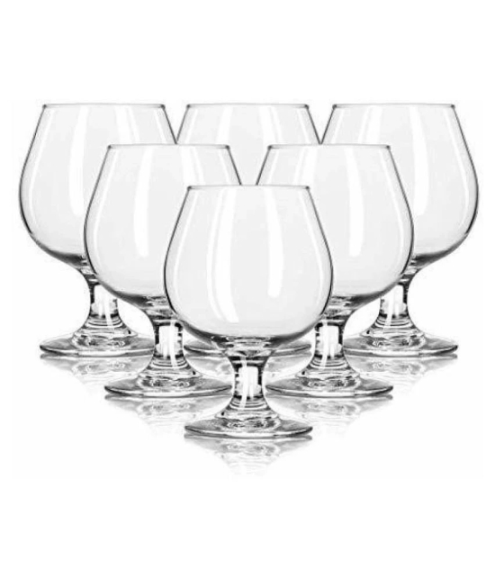 Somil Glass Wine Glasses, Transparent, Pack Of 6, 300 ml