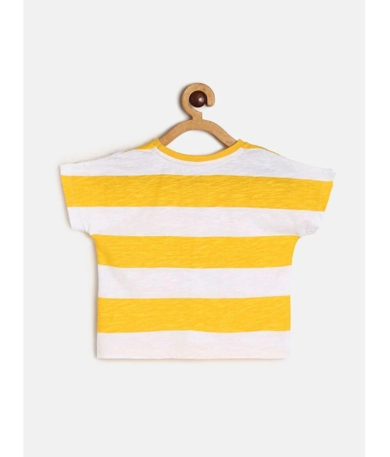 MINI KLUB Yellow Cotton Girls Top ( Pack of 1 ) - None