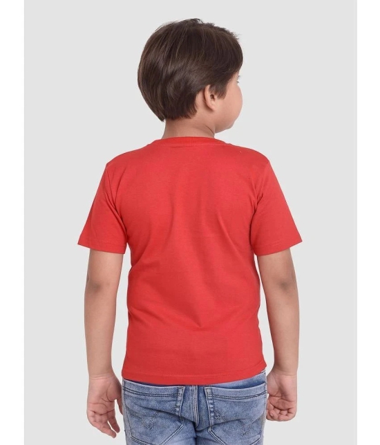 Neo Garments - Red Unisex T-Shirt ( Pack of 1 ) - None