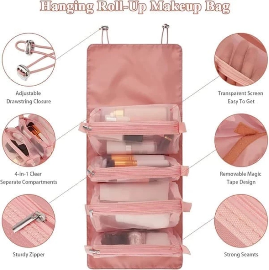 Makeup Toiletry Bag for Travel Women