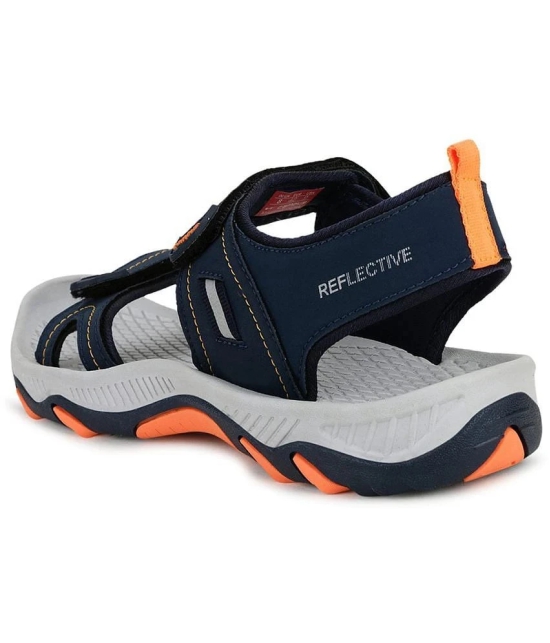 Campus - Navy Mens Floater Sandals - None