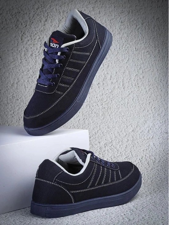 ASIAN ACHIEVER-115 Navy Mens Sneakers - None