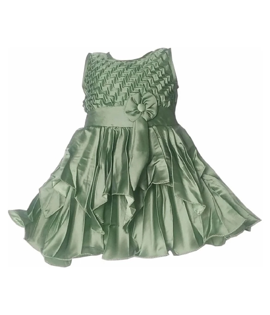 HVM Baby Girl Party Wear Frock (6-12M, 12-18M, 18-24M) - None