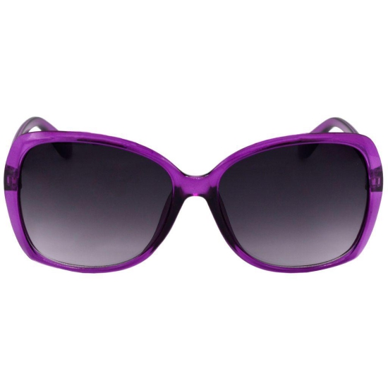 Hrinkar Grey Over-sized Glasses Grey Frame Best Goggles for Women - HRS305-PRL
