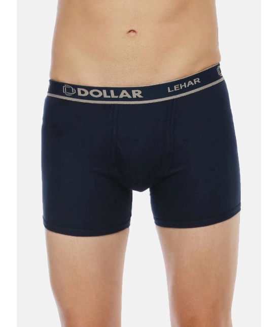 Dollar lehar Multicolor Combed Cotton Cotton Mens Trunks ( Pack of 7 ) - None