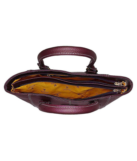 Fostelo - Maroon  PU Shoulder Bag - Maroon