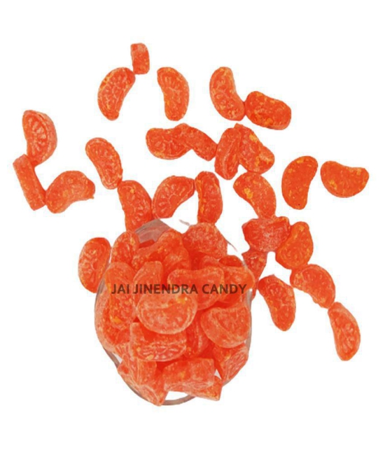 Jai Jinendra ORANGE CANDY Candy Drops 200 gm