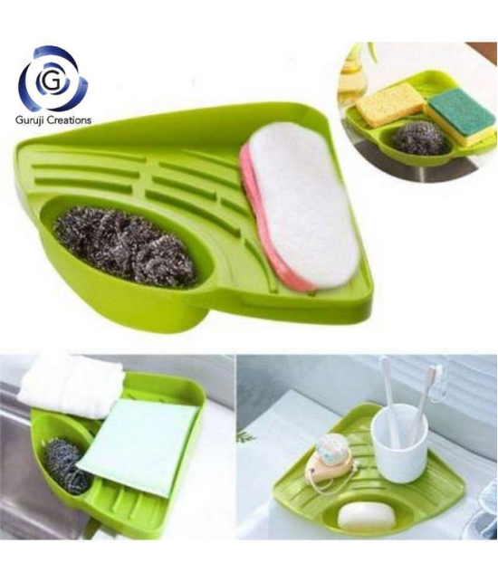 Plastic Kitchen Sink Corner Tray - Assorted