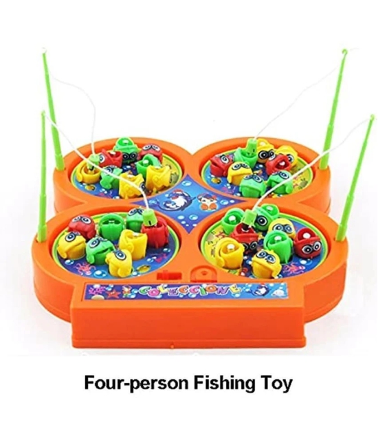 Fratelli Fishing Game Toy Set with Rotating Board | Now with Music