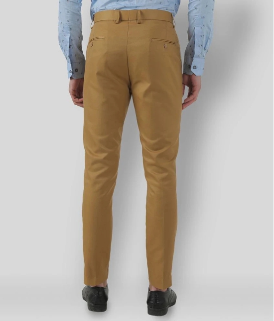 Inspire Clothing Inspiration - Khaki Polycotton Slim - Fit Mens Chinos ( Pack of 1 ) - None