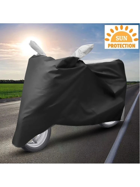 Auto Hub Bike Body Cover for TVS Apache RTR 160 ( Pack of 1 ) , Silver - Silver