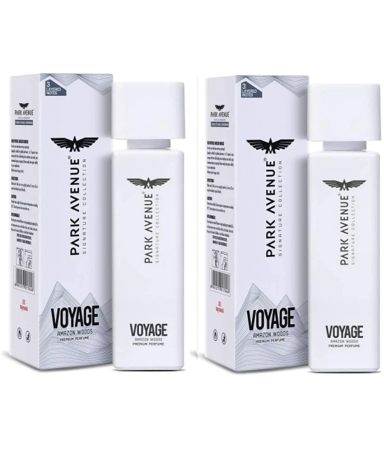 Park Avenue Voyage Liquid Perfume,120Ml EACH Perfume Body Spray for Men,Unisex,Women 240 ml ( Pack of 2 )