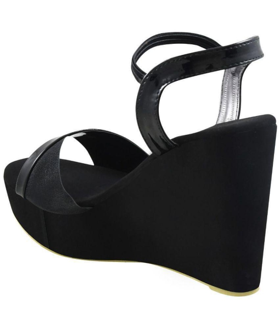 Shoetopia Girls Black Heels - None