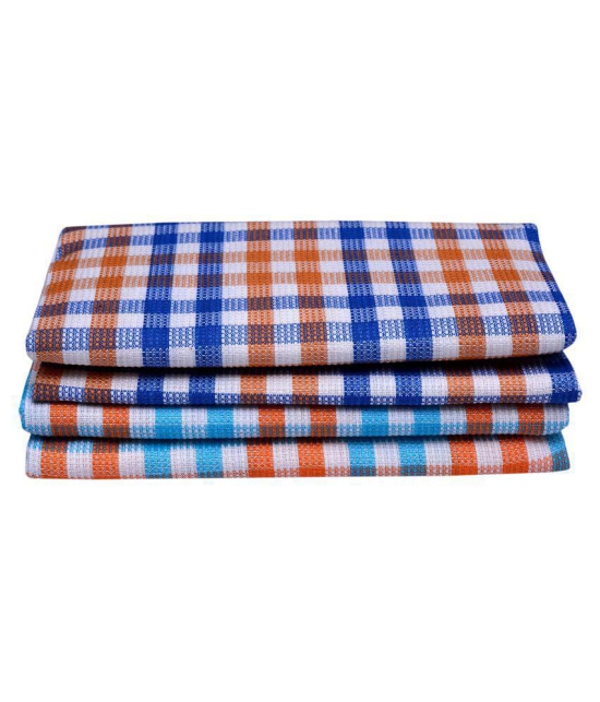 Akhil Set of 4 Cotton Bath Towel Multi - Multi