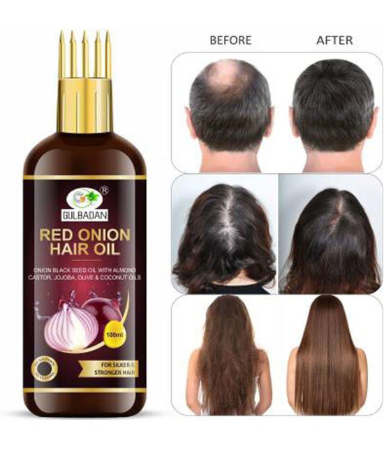 GULBADAN - Hair Growth Onion Oil 100 ml ( Pack of 1 )