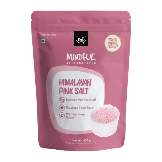 Himalayan Pink Salt | Pink Rock Salt | Sendha Namak- EAT Anytime 400g