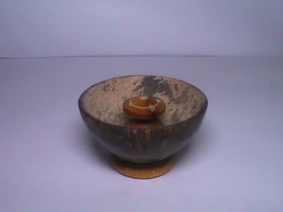 Coconut Shell Candle Holder