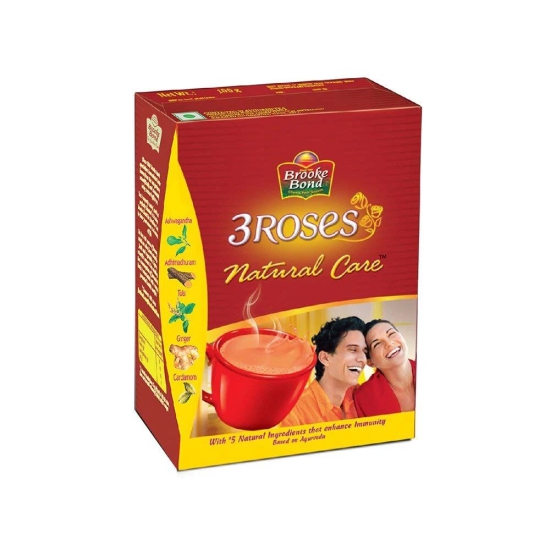 Brooke Bond 3 Roses Natural Care Tea, 100 gm