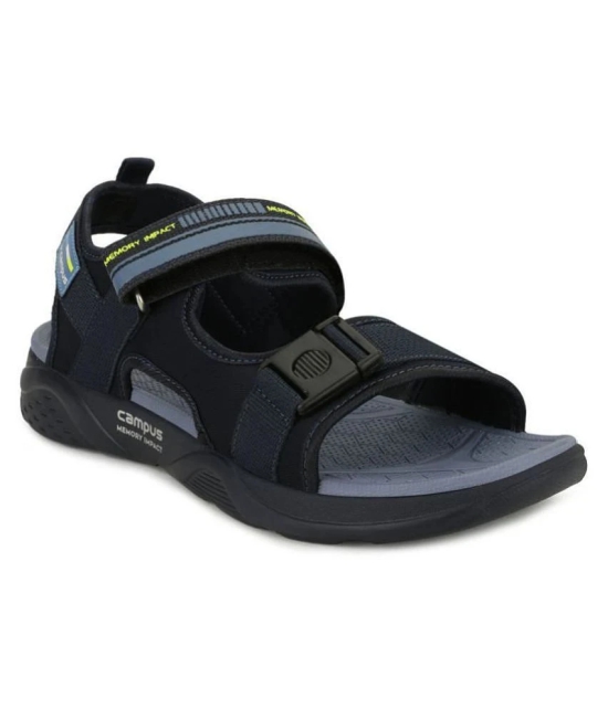 Campus Navy Synthetic Floater Sandals - None