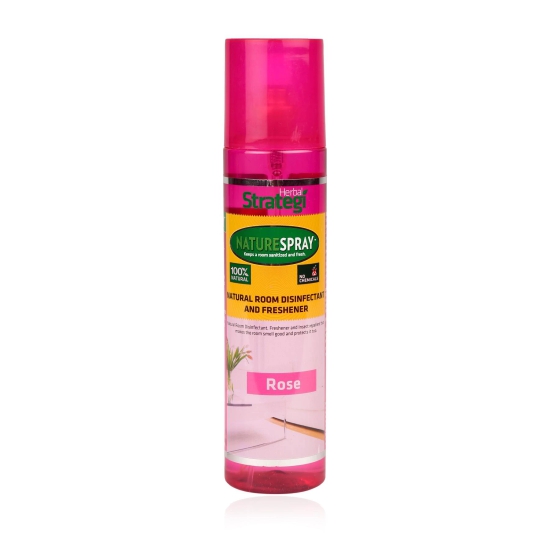 Herbal Room Disinfectant & Freshner - Rose  - 250 Ml