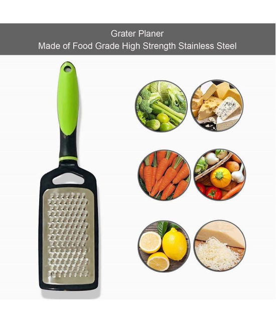 iview kitchenware - Stainless Steel Cheese Grater,Vegetable Grater,Coconut Grater ( Pack of 1 ) - Multicolor - Multicolor