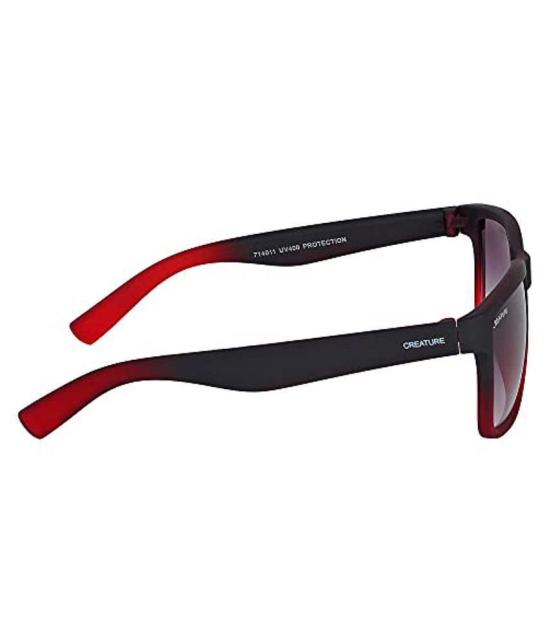 Creature - Black Rectangle Pack of 1 Sunglasses - Medium